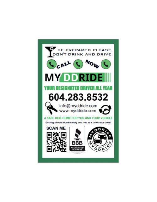 MyDDride Poster - 4.4"x6.75"